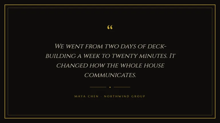 Marquee Quote slide