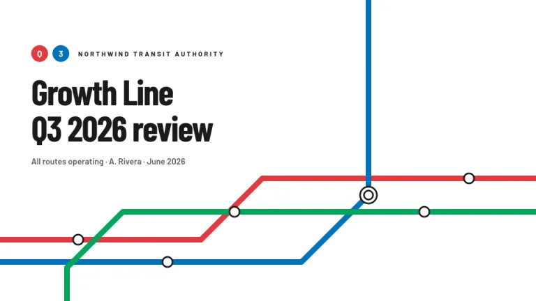 Metro: Title slide