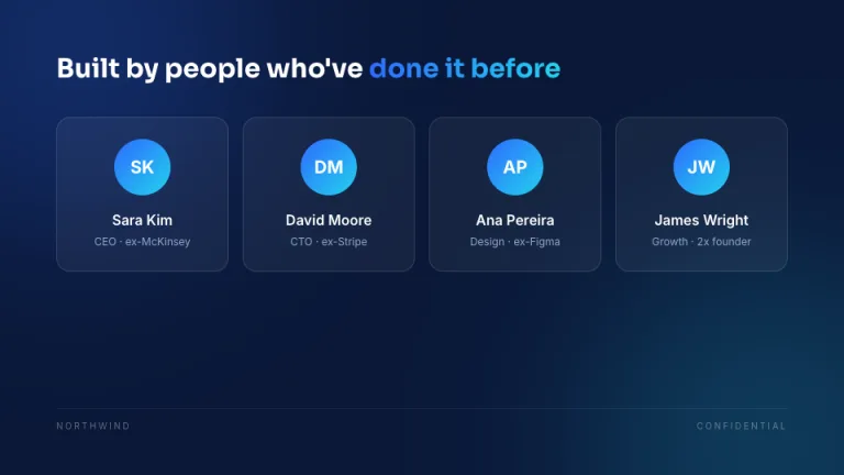 Midnight Pitch Team slide