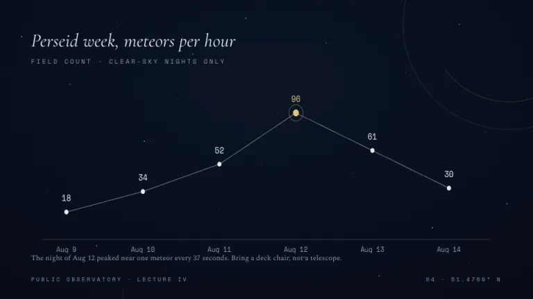 Observatory Chart & insight slide