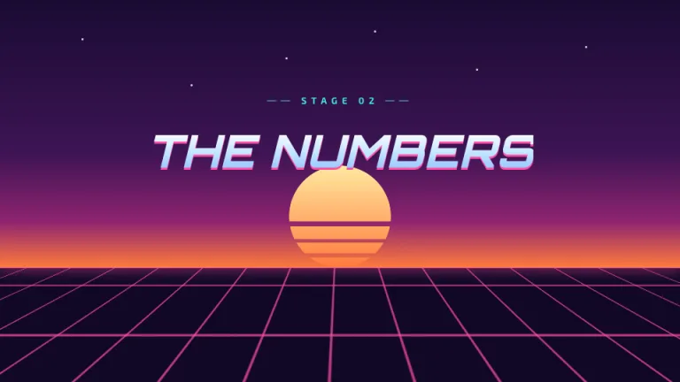 Outrun Section divider slide