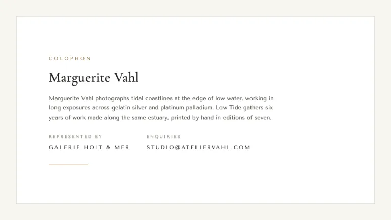 Passepartout Colophon slide
