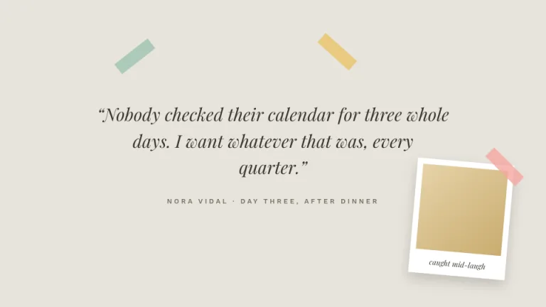 Polaroid Quote slide