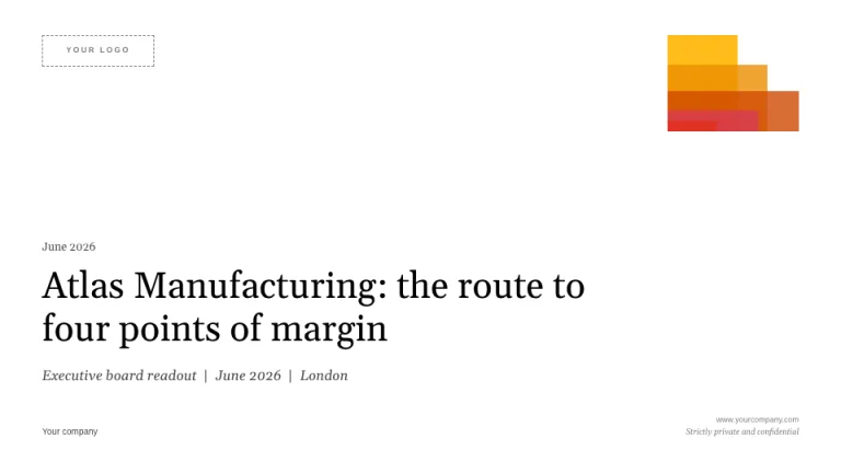 PwC Style: Title slide