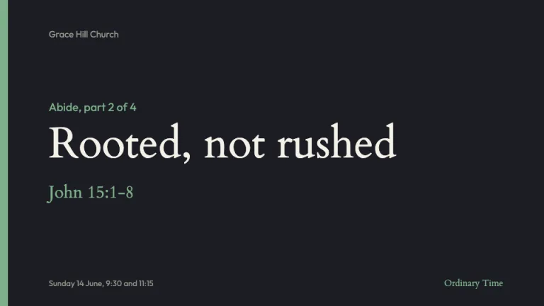 Sermon Series title slide