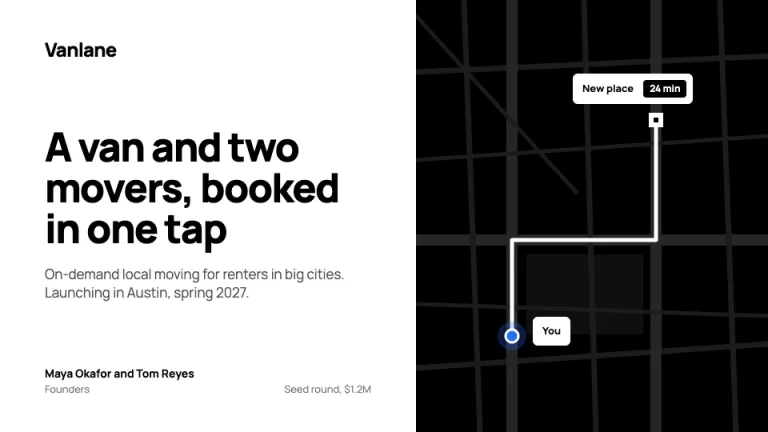 Uber Pitch Deck Cover slide