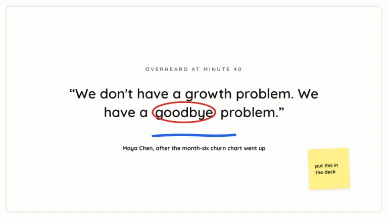 Whiteboard Quote slide