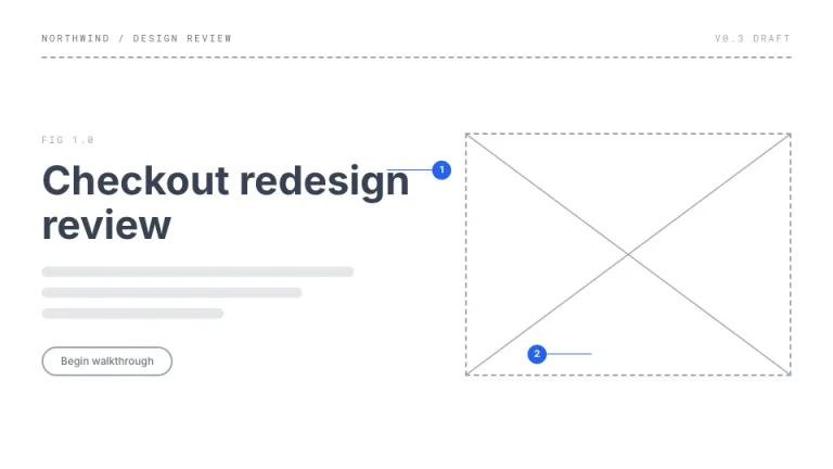 Wireframe Title slide
