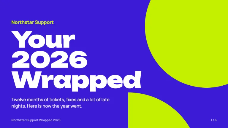 Wrapped: Opener slide