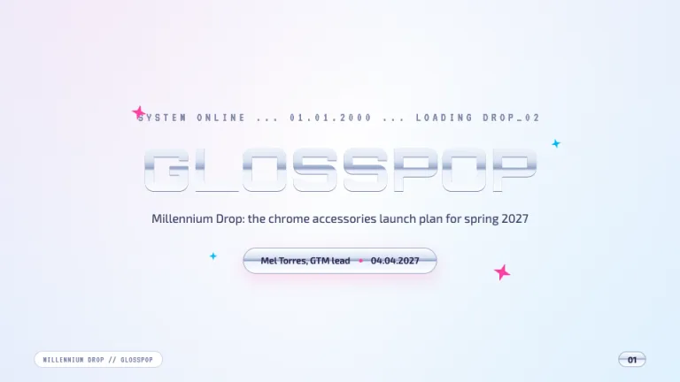 Y2K Title slide