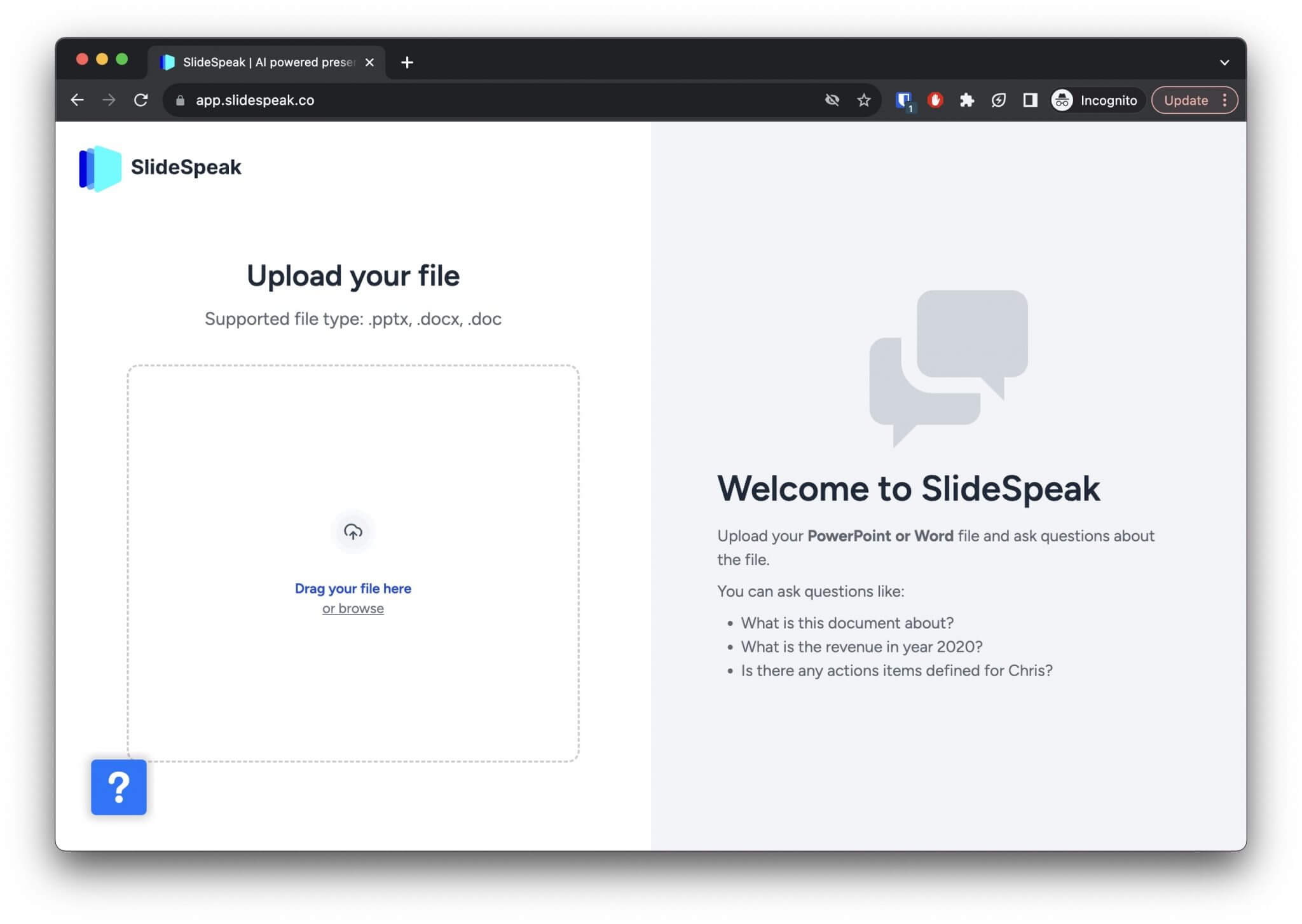 How to summarize a word document using chatgpt slidespeak