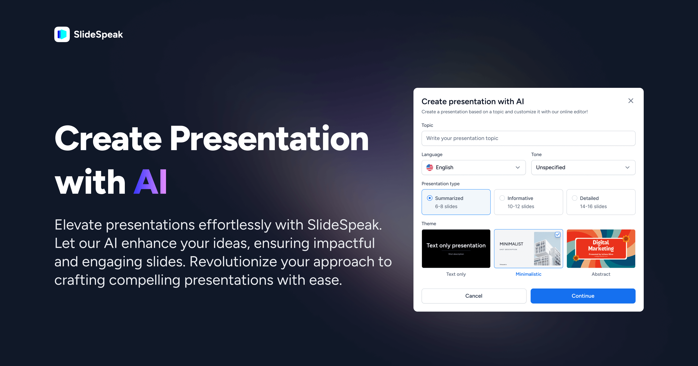 create presentation from pdf ai