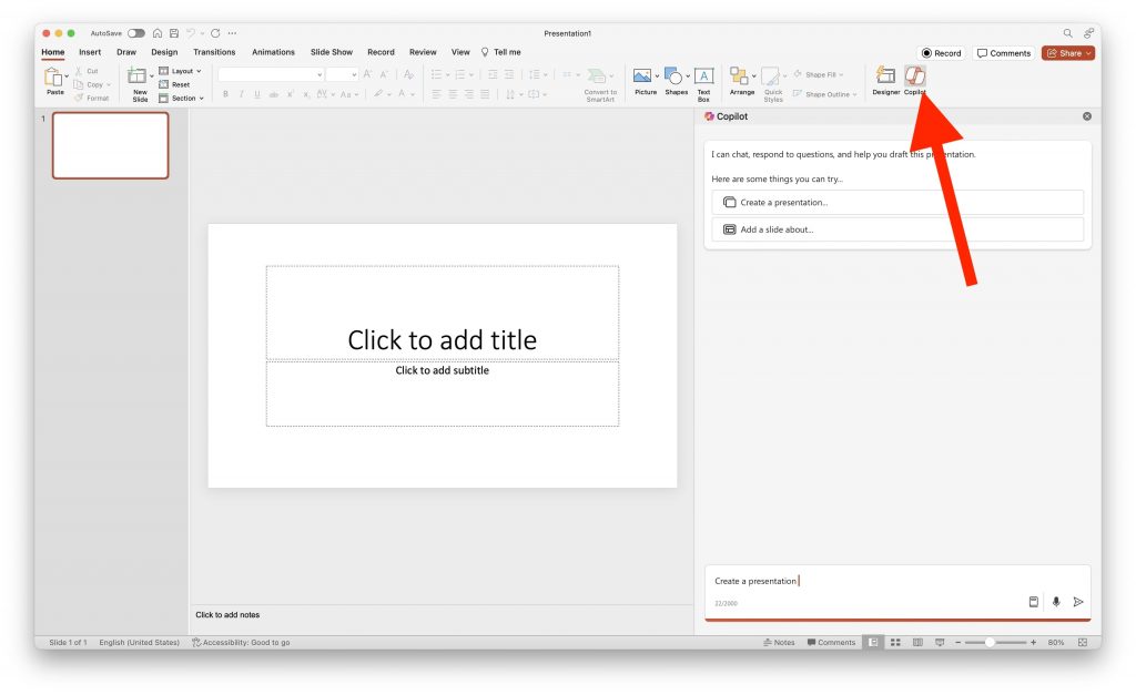 make powerpoint presentation from pdf