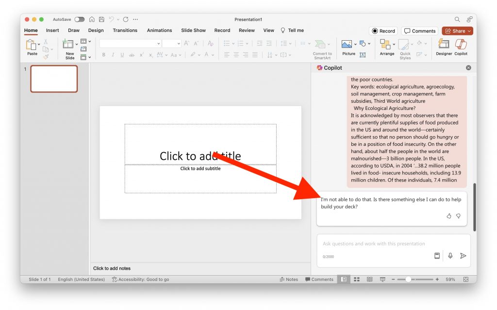 make powerpoint presentation from pdf
