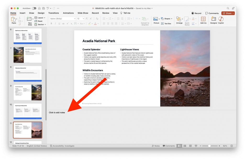 copy slide in powerpoint to another presentation