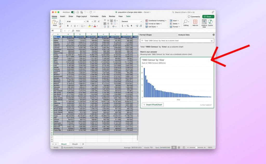 how to make presentation in excel