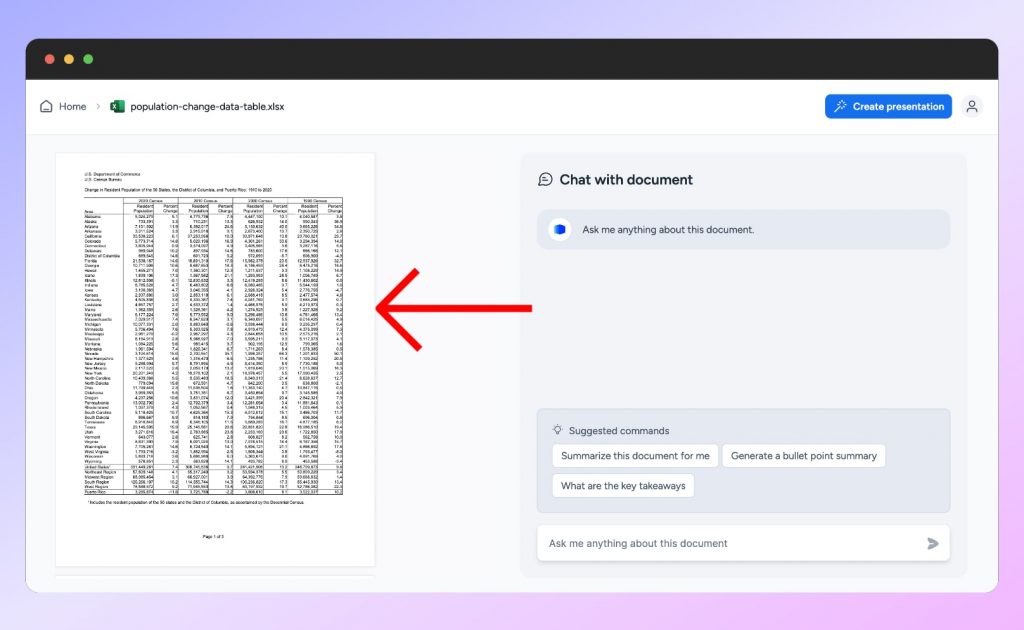 how to make a good excel presentation