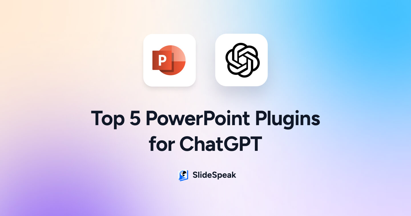 Top 5 PowerPoint Plugins for ChatGPT