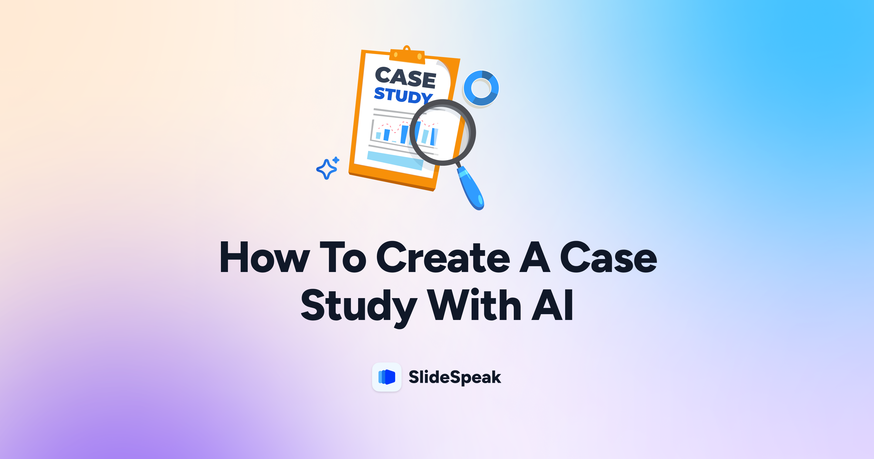 How to create a case study with AI