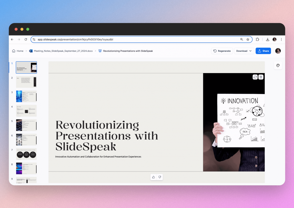 how to print presentation with notes in powerpoint