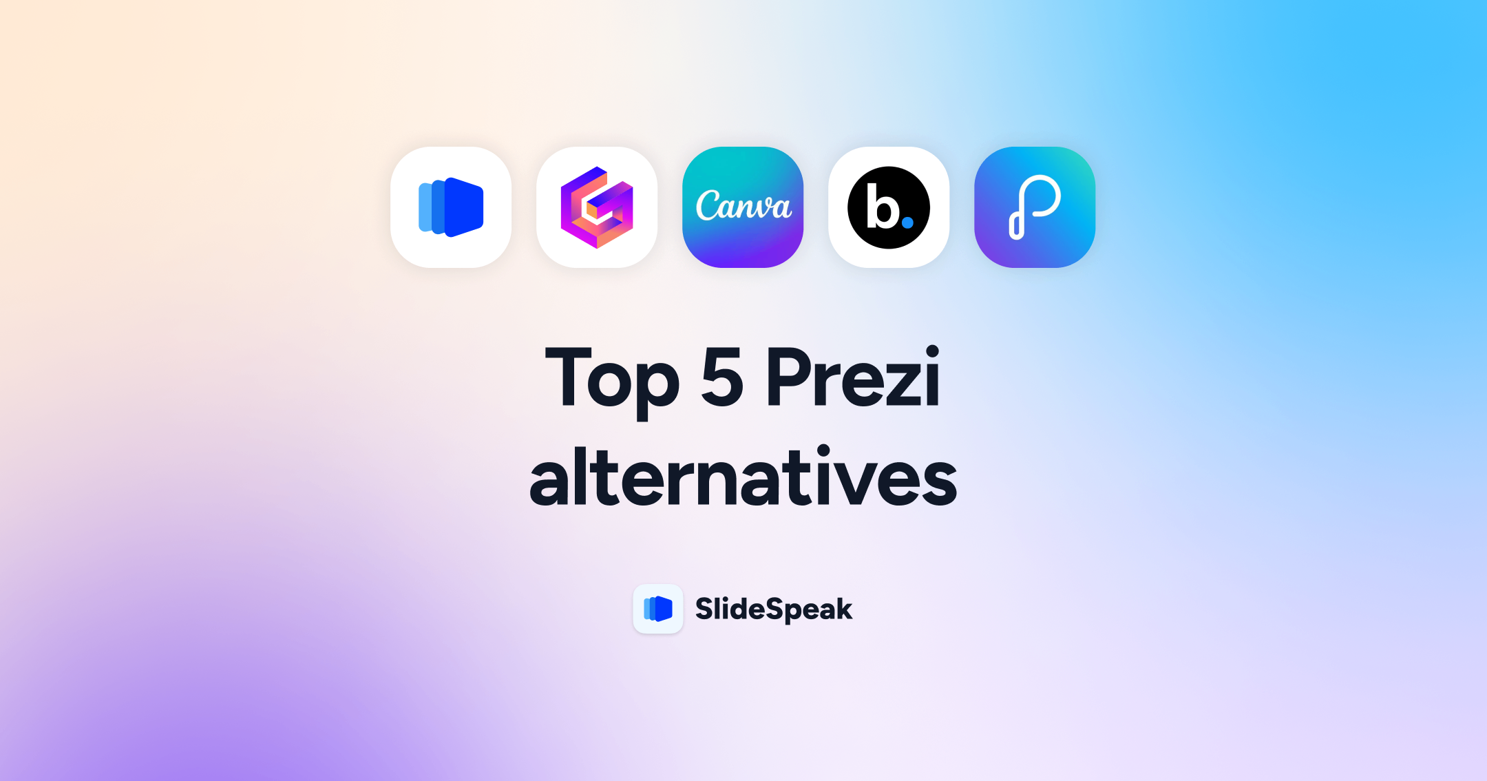 Top 5 Prezi Alternatives with AI in 2025