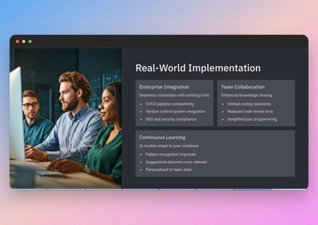 Gamma AI presentation example
