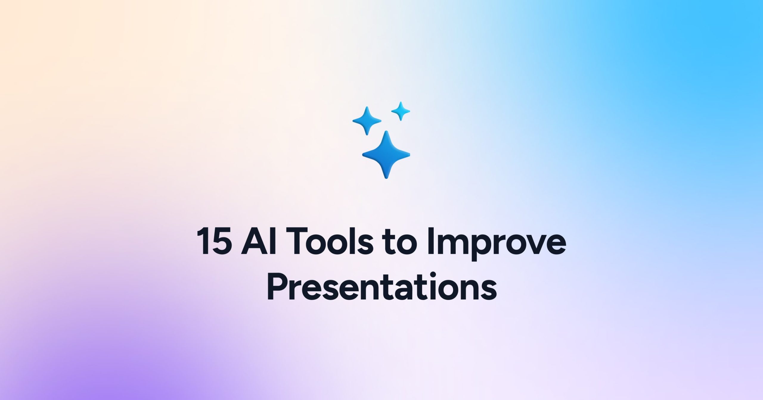 15 AI Tools to Improve Your PowerPoint Presentation