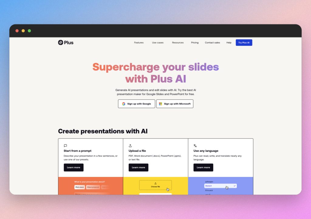 Plus AI