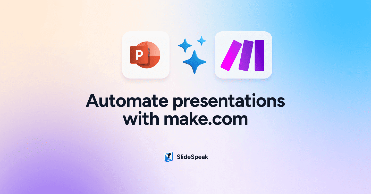 Automate presentations with Make.com