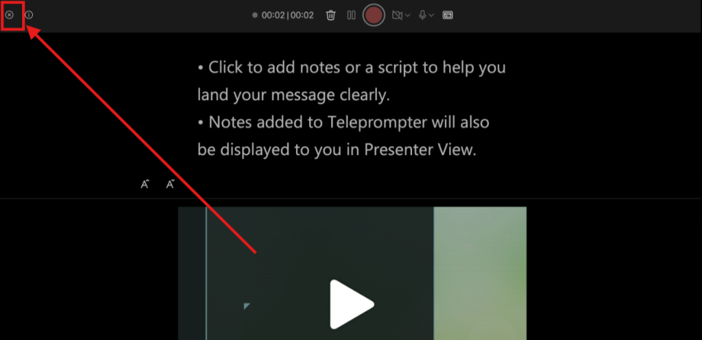 Screenshot of how to add audio on PowerPoint mac step 7