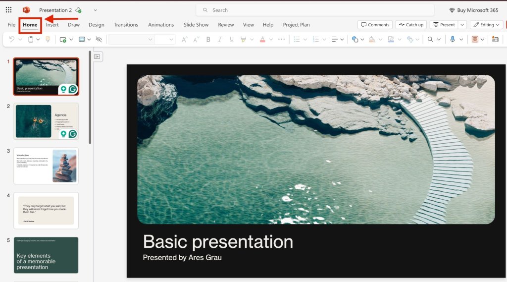 Screenshot of step 3 of adding notes 
