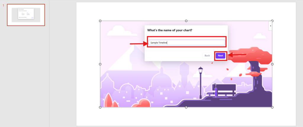 screenshot of Superjane step 2
