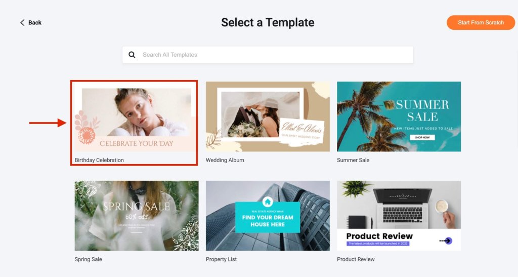 screenshot of how to add music on flexclip step 4.jpeg