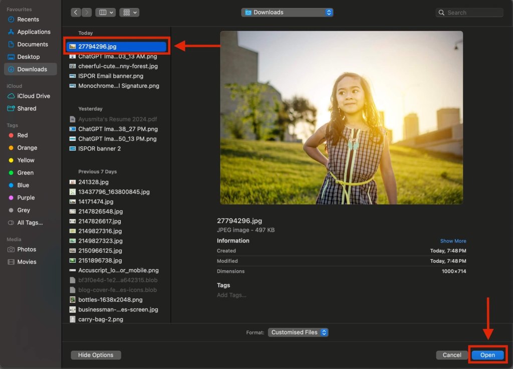 screenshot of how to add music with clideo step 2.jpeg