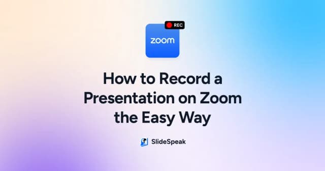 How to Record a Presentation on Zoom